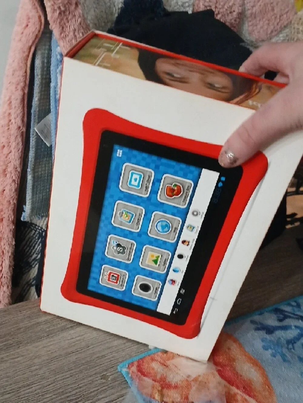 Nabi Tablet with Protective Red Case - Brand Unspecified